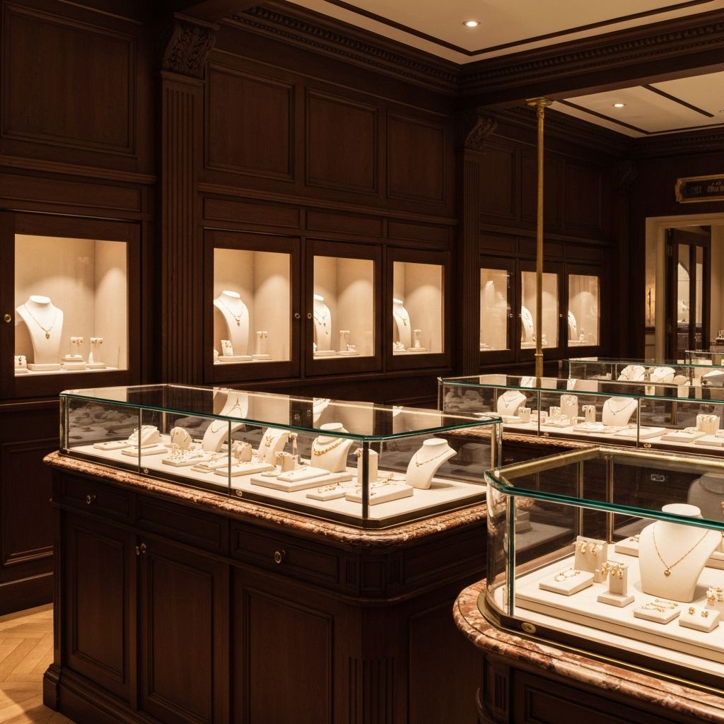 Chimera juwelierszaak interieur